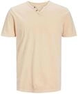 JACK & JONES Jjesplit Neck Tee Ss Noos