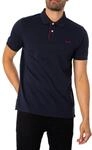 Gant Herren Reg Contrast Pique Rugger Polohemd, Evening Blue, 3XL EU