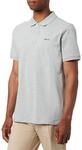 Gant Herren Reg Contrast Pique Rugger Polohemd, Grey Melange, L EU