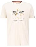 Alpha Industries Camo PP T T-Shirt f&uuml;r Herren Jet Stream White