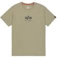 ALPHA INDUSTRIES Herren Basic T Ml T-Shirt, Gr&uuml;n (Olive), XL