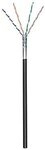 Goobay 57295 CAT 5e Outdoor Netzwerkkabel, F/UTP, Schwarz