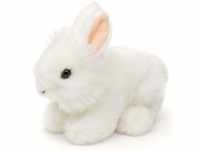 Uni-Toys - Angorakaninchen weiß, liegend - 18 cm (Länge) - Plüsch-Hase,...
