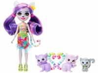 Enchantimals Puppen | Sunshine Beach Lorinda Lemur Puppe, Freund Ringer und 2