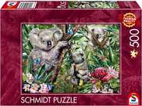 Schmidt Spiele 59706 Süße Koala-Familie, 500 Teile Puzzle