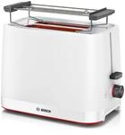 Bosch Kompakt Toaster MyMoment TAT3M121, entnehmbarer klappbarer...