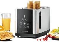 ROMMELSBACHER TOASTER TO 850, 2 breite Schlitze f&uuml;r Brote bis XL Toast,...