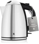 WMF Stelio Wasserkocher Edelstahl 1,7l, elektrischer Wasserkocher mit...