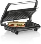 Tristar Kontaktgrill - Sandwich Maker mit Edelstahlausf&uuml;hrung, 700 Watt, 0,7m