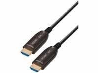 maxtrack aktives HDMI® Glasfaser Kabel C507-15ML - HDMI 2.1, 8K@60Hz, 4K@120Hz,