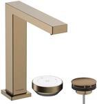 hansgrohe Tecturis E - 2-Loch Waschtischarmatur mit Ablauf, energiesparend