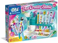 Idea Clementoni Mein Stift-Atelier mit über 50 Accessoires - Kreativspielzeug,...