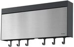 Metaltex Tango INOX K&uuml;chenrollenspender f&uuml;r 3 Rollen mit Edelstahl-Front,...