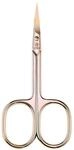 Pfeilring Hautschere, 9 cm, vergoldet