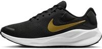 Nike Revolution 7 Stra&szlig;enlaufschuh f&uuml;r Damen, Black/Metallic Gold-White-Dk...