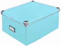 Idena 11009 - Aufbewahrungsbox aus festem Karton, Deckel mit verstärkten...