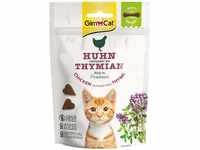 GimCat Soft Snacks Huhn mit Thymian - Weiches und proteinreiches Katzenleckerli...