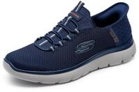 Skechers Herren Summits High Range Turnschuhe, Navy Mesh/Trim, 39 EU