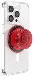 PopSockets Handy-Grip f&uuml;r MagSafe, Magnetischer Halter, Handyst&auml;nder, Red - Danger