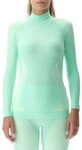UYN Damen Evolutyon Langarmshirt, Light Green/White/White, M EU