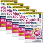 tetesept Vitamin B12 Depot &ndash; Hochdosiert mit 500&mu;g Vitamin B12 zur