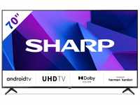 SHARP 70FN2EA Android TV 177 cm (70 Zoll) 4K Ultra HD Android TV (Smart TV,