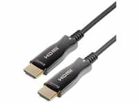 MaxTrack aktives HDMI® Glasfaser Kabel mit Ethernet C508-15ML - HDMI 2.0, 4K...
