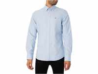 GANT Herren Slim Oxford Shirt Hemd, Light Blue, XL