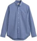 GANT Popeline-Hemd in Vichykaro College Blue L
