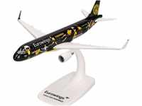herpa Snap-Fit Modellflugzeug Eurowings Airbus A320 BVB Fanairbus - D-AEWM,...