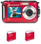 AGFA Photo Realishot WP8000 + 2 Batteries - Appareil Photo Num&eacute;rique &Eacute;tanche,