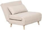 HOMCOM Einzelsofa Schlafsofa Sofabett Klappsofa verstellbar R&uuml;ckenlehne Liege