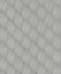 Rasch Tapete 687903 - Vliestapete mit geometrischem Motiv in 3D-Optik in Silber -