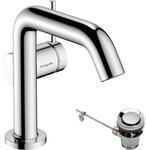 hansgrohe Tecturis S Fine - Waschtischarmatur mit Zugstange, energiesparend