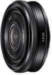 Sony SEL-20F28 Weitwinkel-Objektiv (Festbrennweite, 20 mm, F2.8, APS-C,...