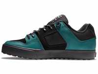 DC Shoes Herren Pure Sneaker, Black/Green/Black, 48.5 EU