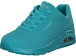 Skechers Damen on Air UNO Stand AUF Luft, T&uuml;rkisfarbenes Durabuck-Mesh, 40 EU