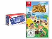 Nintendo Switch Lite Blau + Animal Crossing: New Horizons Switch
