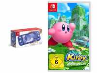 Nintendo Switch Lite, Standard, Blau + Kirby und das vergessene Land - [Nintendo