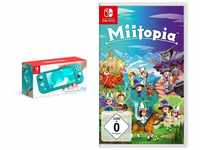 Nintendo Switch Lite, Standard, türkis-blau + Miitopia