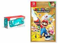 Nintendo Switch Lite, Standard, türkis-blau + Mario & Rabbids Kingdom Battle -...