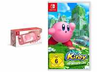 Nintendo Switch Lite, Standard, Koralle + Kirby und das vergessene Land -...