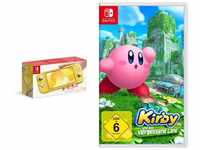 Nintendo Switch Lite, Standard, Gelb + Kirby und das vergessene Land - [Nintendo