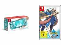 Nintendo Switch Lite Konsole - Standard, türkis-blau + Pokémon Schwert
