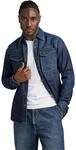 G-STAR Herren Dakota Slim Hemd, Blau (Worn in deep sea D23616-D252-G133), XS