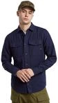 G-STAR RAW Herren Marine Slim Hemd, Blau (Sartho Blue gd D24963-D454-B597), M