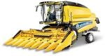 Bburago New Holland TC 5.90 M&auml;hdrescher Erntemaschine f&uuml;r Mais, gelb -...
