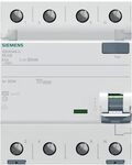 Siemens 5SV Leitungsschutzschalter clase-ac 4-polig 63 A 30 mA 70 mm