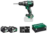 HIKOKI Akku Bohrschrauber, DS18DCWRZ, (18V, (5,0 Ah) Leerlaufdrehzahl 0-2000...