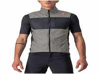 Castelli 4522010 UNLIMITED PUFFY VEST Sports vest Men's NICKEL GRAY/DARK GRAY M